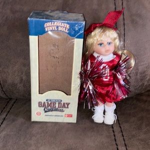 Collegiate vinyl doll